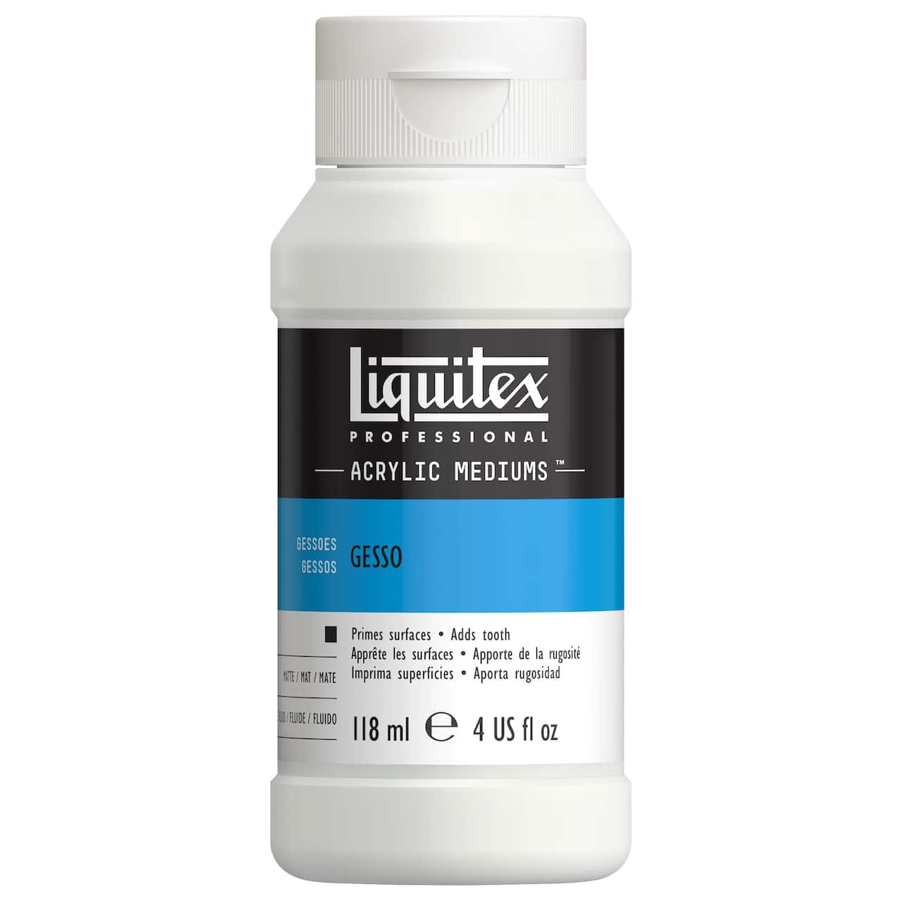 Liquitex® Professional White Gesso Surface Prep Medium